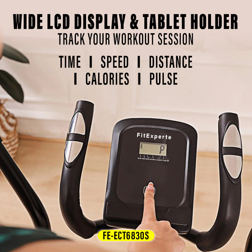 FitExperte Elliptical Cross Trainer Cycling FE-ECT6830S