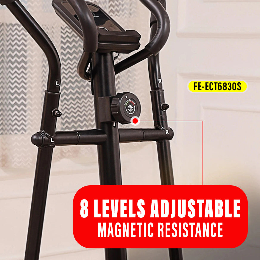 FitExperte Elliptical Cross Trainer Cycling FE-ECT6830S