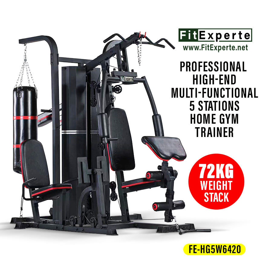 FitExperte 5 Way Home Gym Station FE-HG5W6420