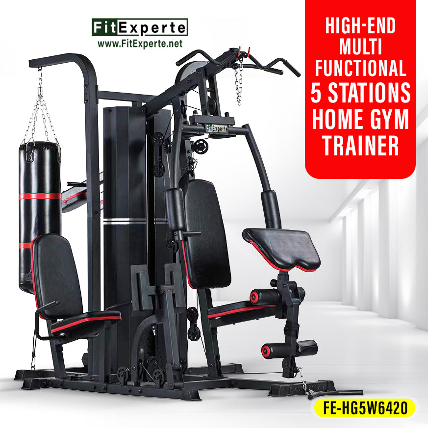 FitExperte 5 Way Home Gym Station FE-HG5W6420