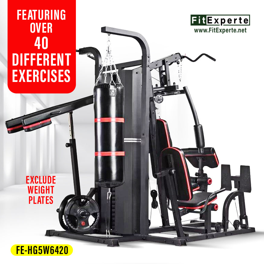 FitExperte 5 Way Home Gym Station FE-HG5W6420