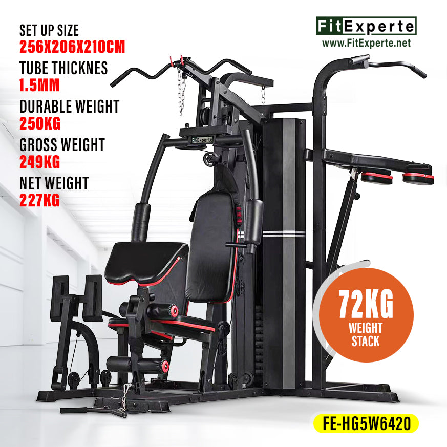 FitExperte 5 Way Home Gym Station FE-HG5W6420