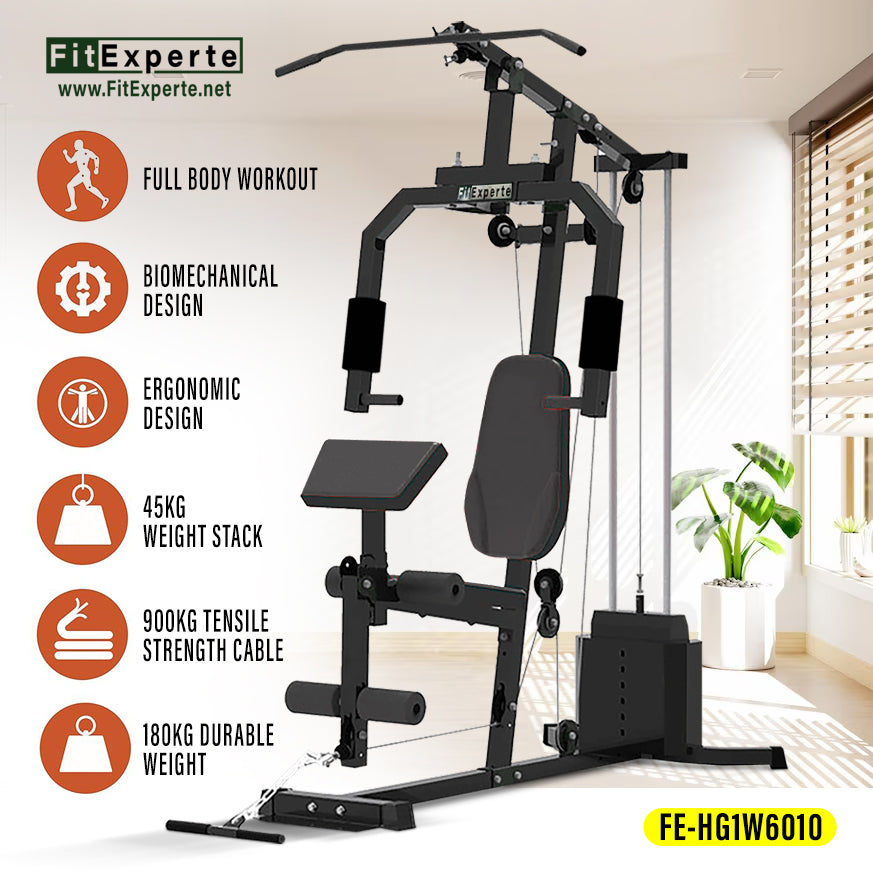 FitExperte Single Way Home Gym Station FE-HG1W6010