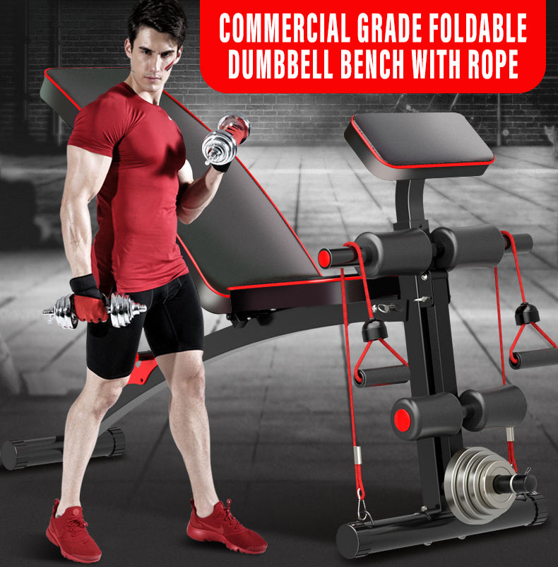 FitExperte Foldable Sit Up Bench FE-DB3208T