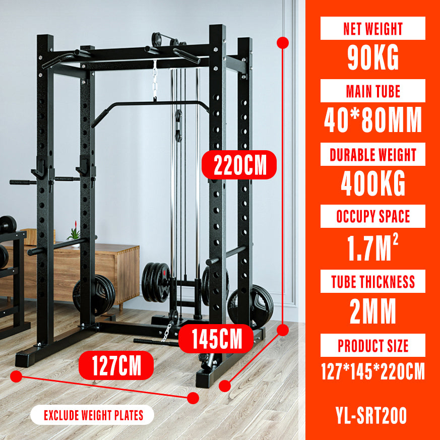 Smith Machine Squat Rack Home Gym Station SRT200