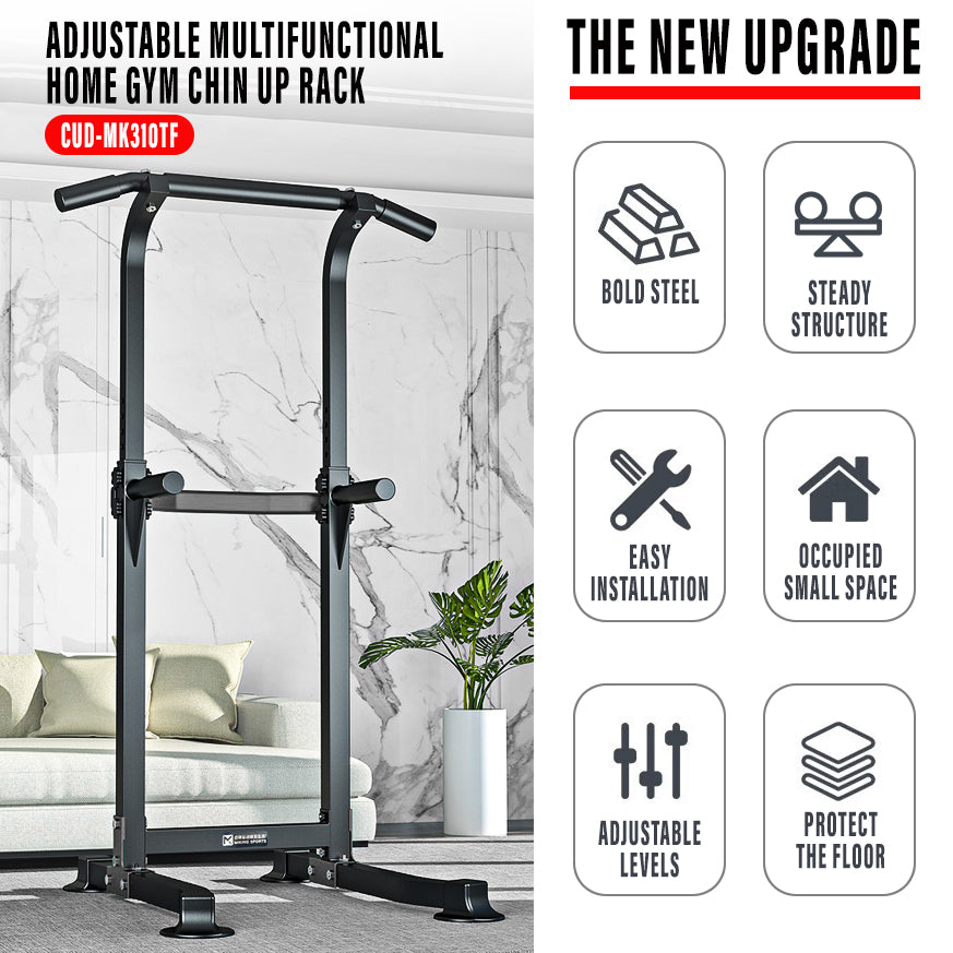 Chin Up Tower Pull Up Dip Station CUD-MK310TF