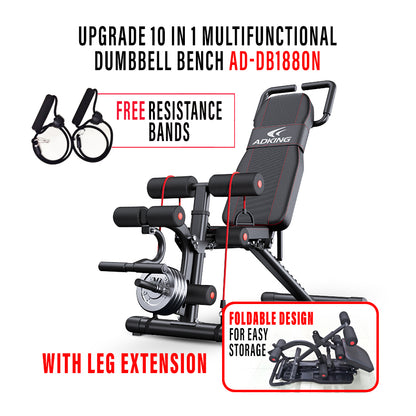 10in1 Foldable Dumbbell Bench DB1880N