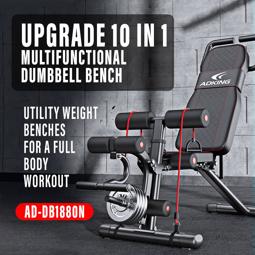 10in1 Foldable Dumbbell Bench DB1880N