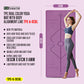 FitExperte Yoga Mat Dual Color with Bodyline TPE-6-DCBL