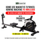 FitExperte 2in1 Rowing Machine FE-RW5330D