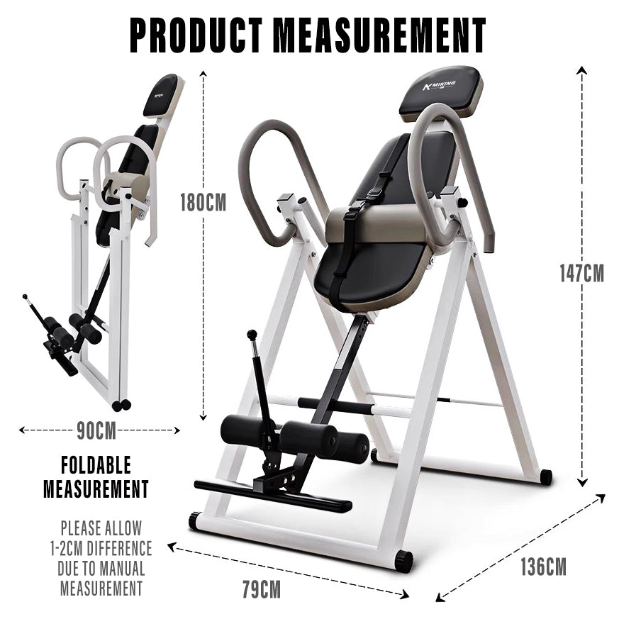 Foldable Inversion Table Manual Angle IT5000