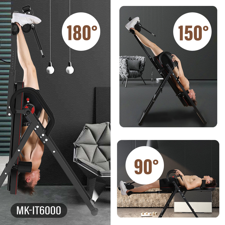 Foldable Inversion Table Control Angle IT6000