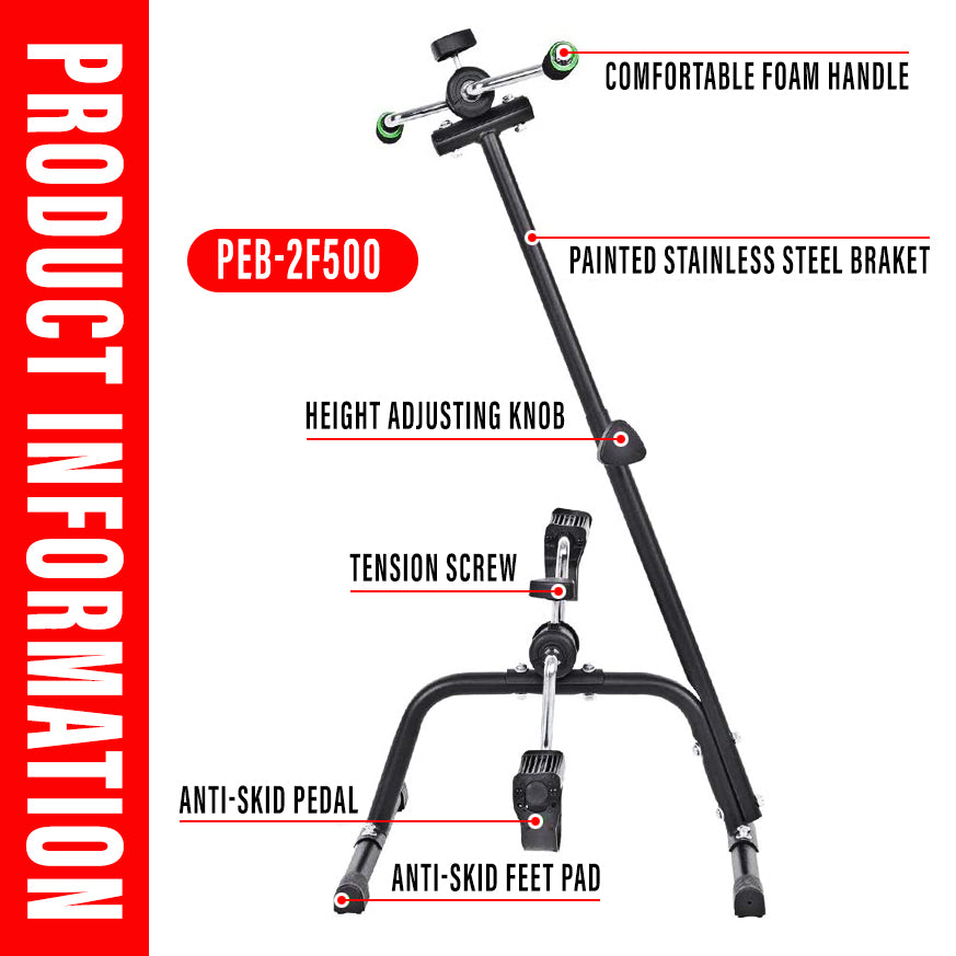 Rehabilitation Therapy Bike Bicycle Pedal Cycle Cardio Fitness Basikal Urut PEB-2F500