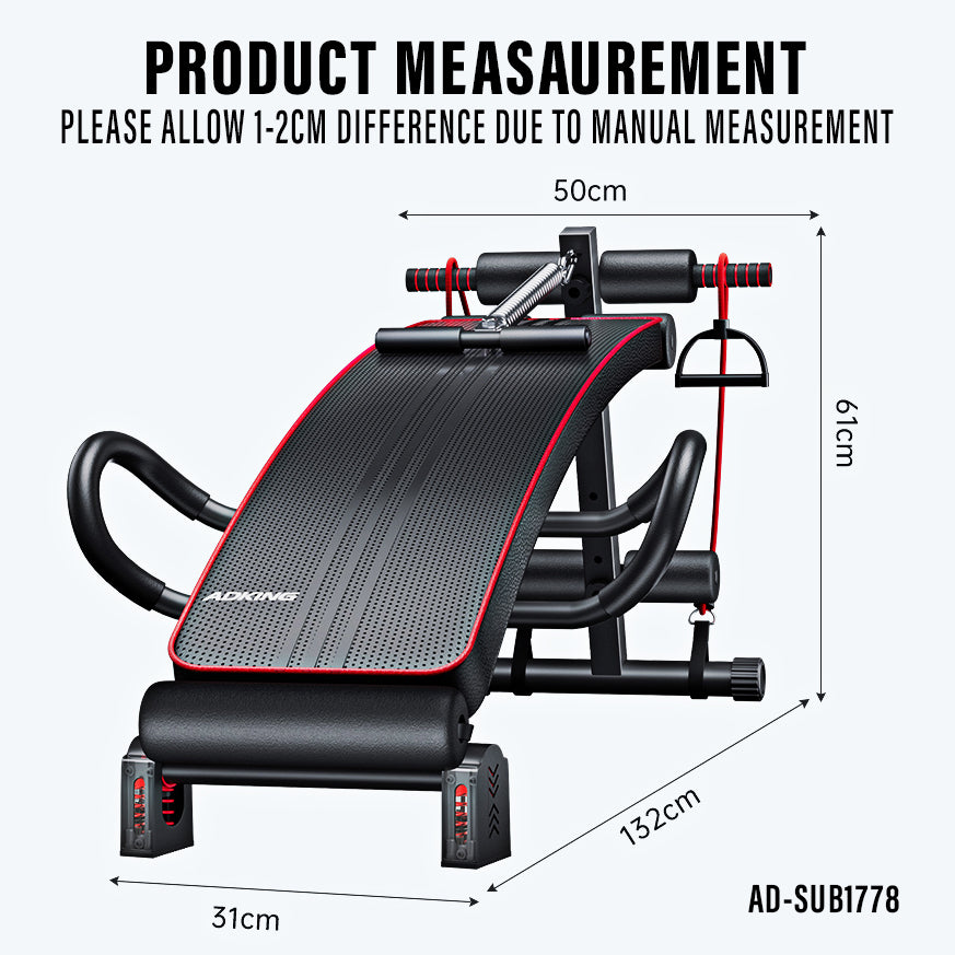 Foldable Sit Up Bench Chair Dumbbell Benches SUB1778 SUB1775R