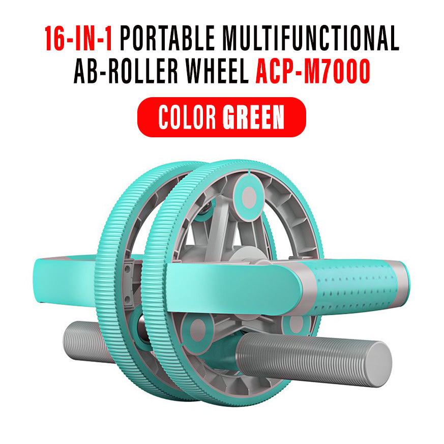 16in1 Multifunction Ab Roller Wheel Exercise Dumbbell Kettlebell