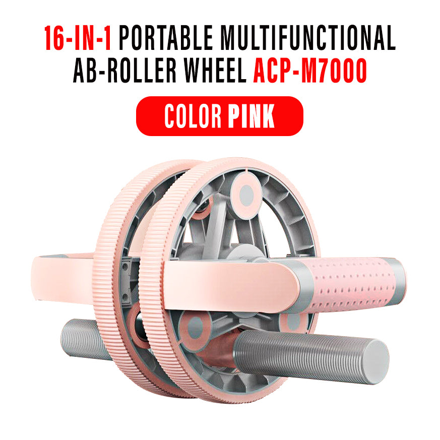 16in1 Multifunction Ab Roller Wheel Exercise Dumbbell Kettlebell