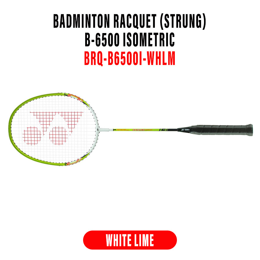 [Original Yonex] Badminton Racket Racquet with String B6500 Isometric Strung Recreational BRQ-B6500I