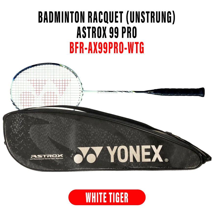 Original Yonex] Astrox 99 Pro Badminton Racket Racquet Frame 4U/G5 20 –  FitExperte Life Style