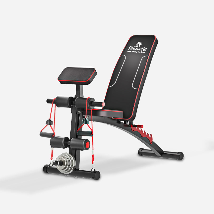 FitExperte Foldable Sit Up Bench FE-DB3208T