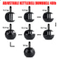 FitExperte Adjustable Kettlebell Dumbbell Kettler FE-AKB40