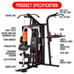 FitExperte 3 Ways Home Gym Station FE-HG3WKS