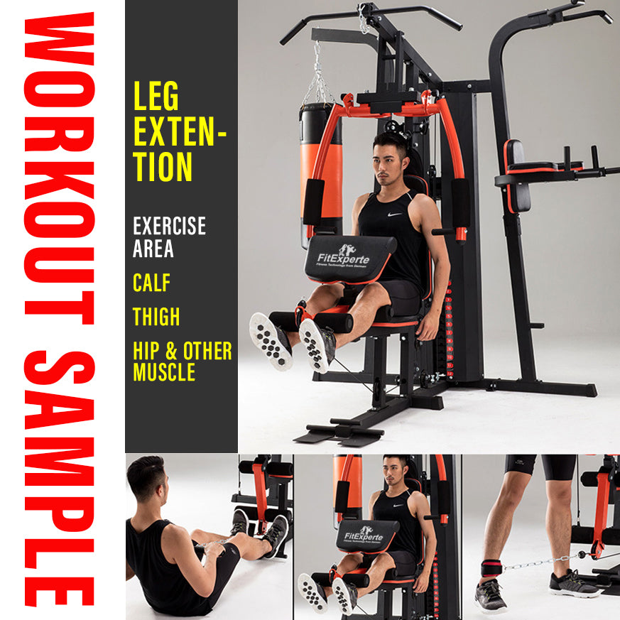 Multi use workout online machine