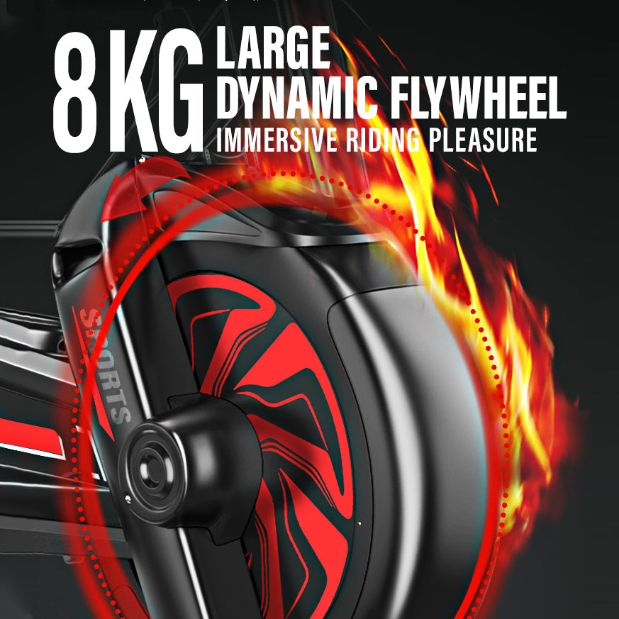 FitExperte Spinning Bike with Qiber App FE-SB8636A