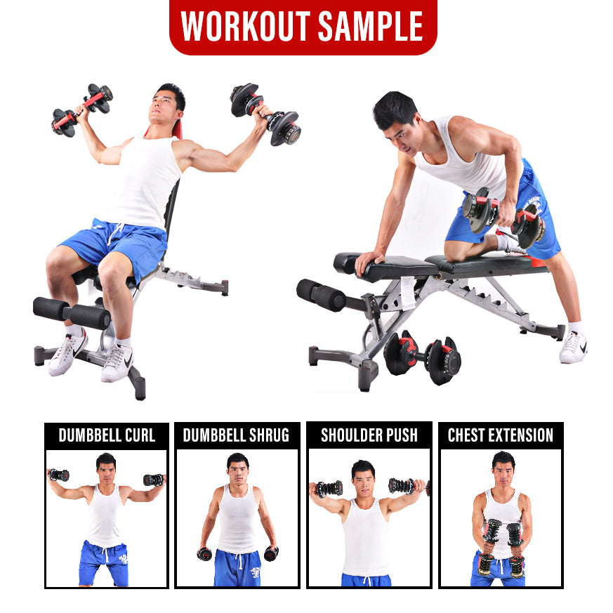 FitExperte Automatic Adjustable Dumbbell FE-ST1090