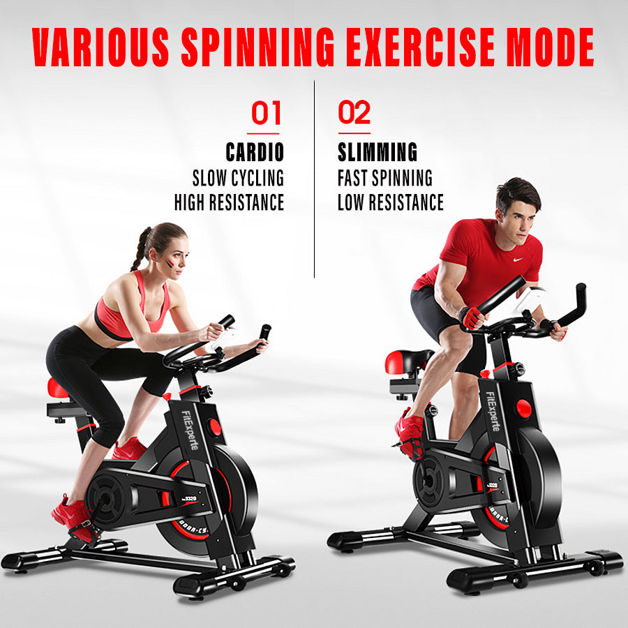 FitExperte Spinning Bike Full Wheel Covered FE SB7320C